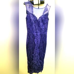 Nice sexy purple lace purple dress